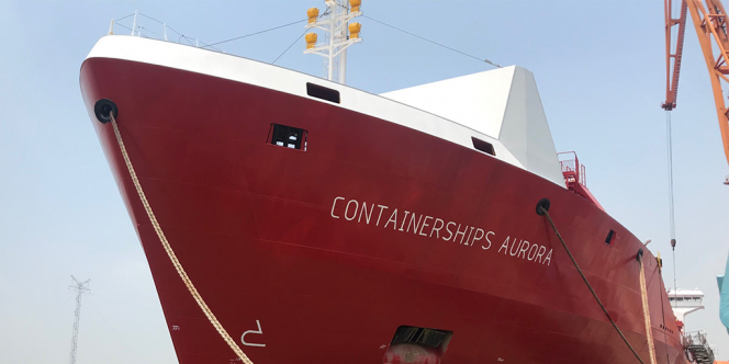 Containerships' third LNG-fueled vessel delivered