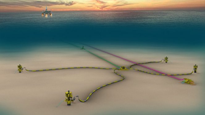 Graphic schematic of Kaikias in the U.S. Gulf of Mexico / Image source: Shell