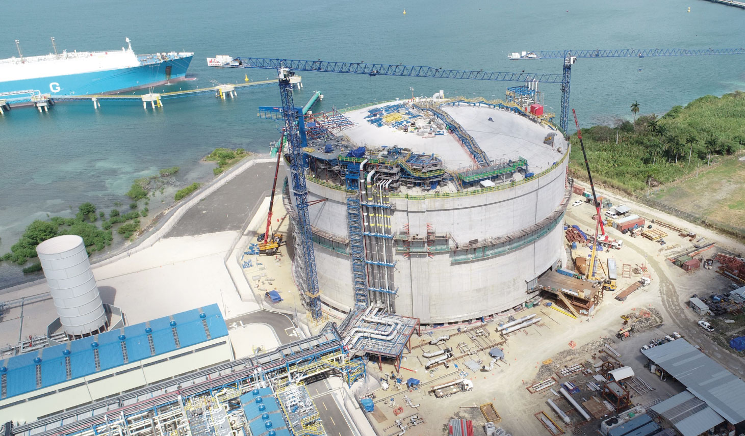 AES to start inaugurate Costa Norte LNG storage tank in October