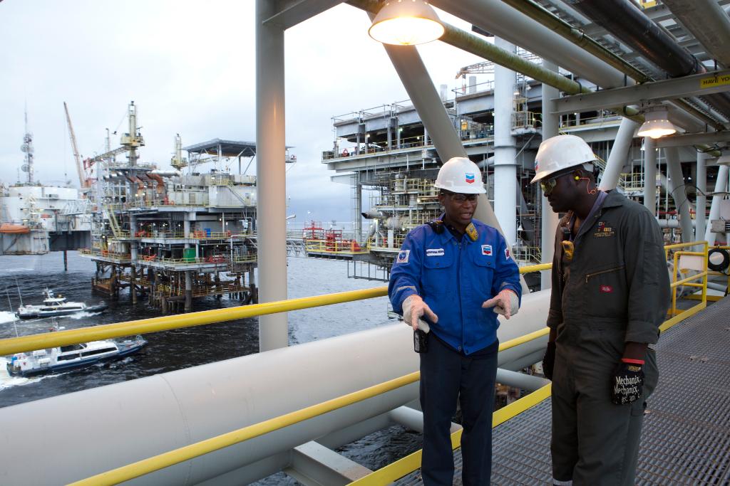 Chevron's profit soars on record production