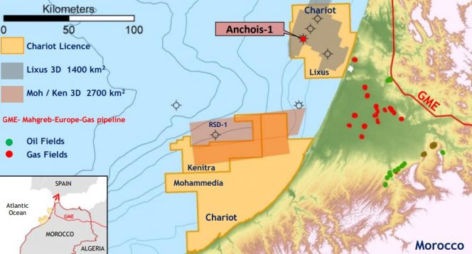 chariot anchois seeking spud eyeing partners significant morocco interest asset
