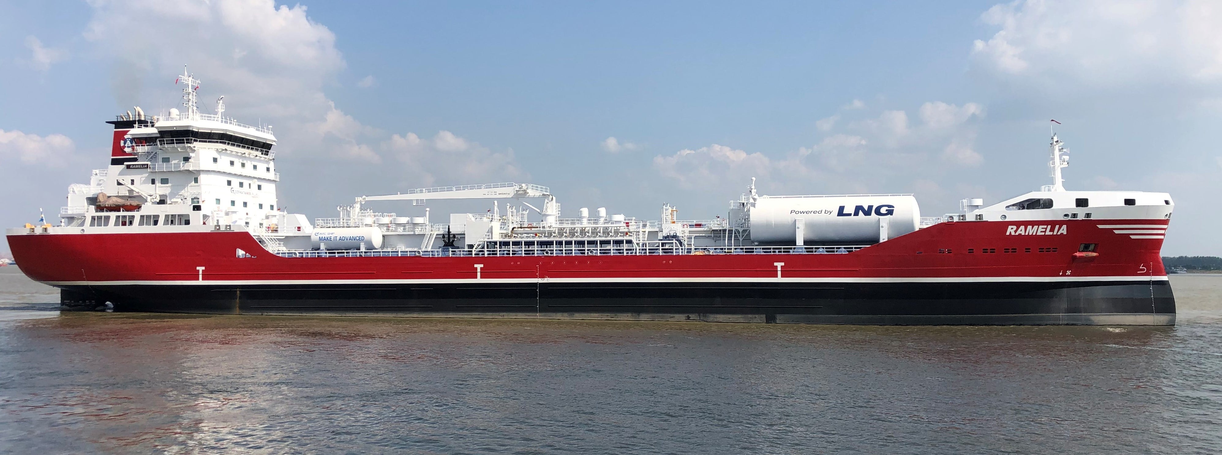 Gothia Tankers Alliance’s sixth LNG-fueled tanker delivered