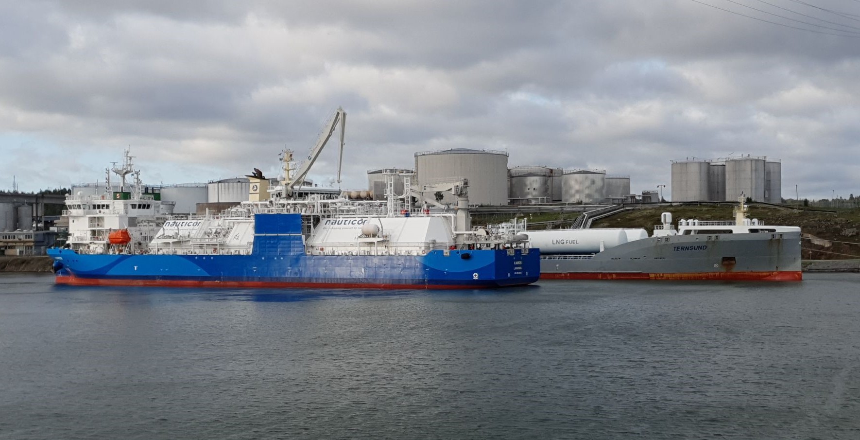 Kairos completes first LNG bunkering in port of Södertälje