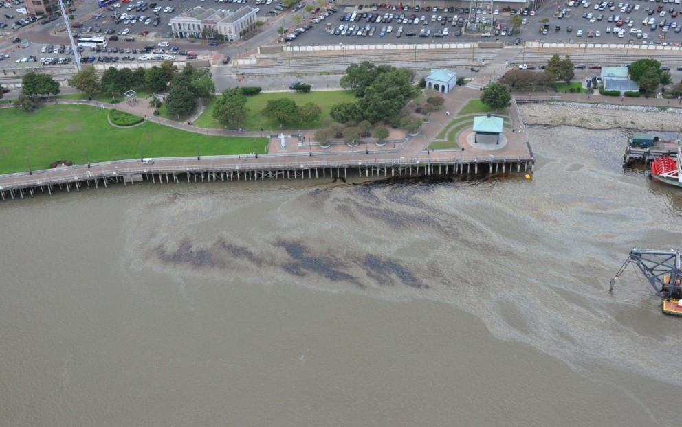 New Orleans oil spill