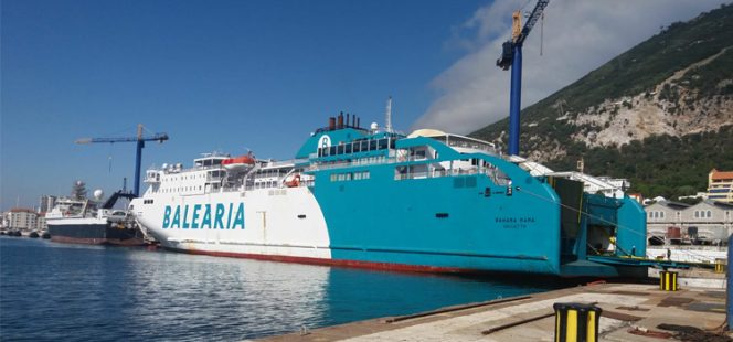 Baleària starts third ferry LNG retrofit