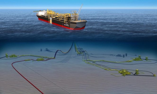 Rendering of the Barossa FPSO