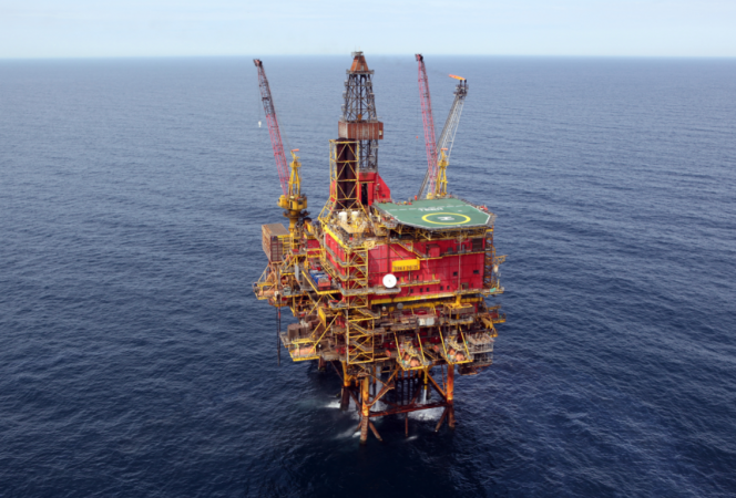 Tern Platform Taqa north sea