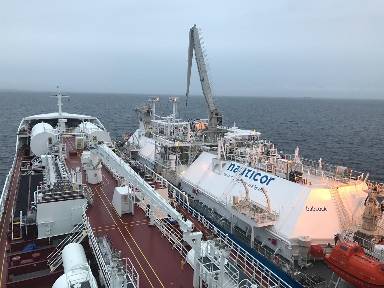 Nauticor wraps up LNG bunkering in port of Gotheborg