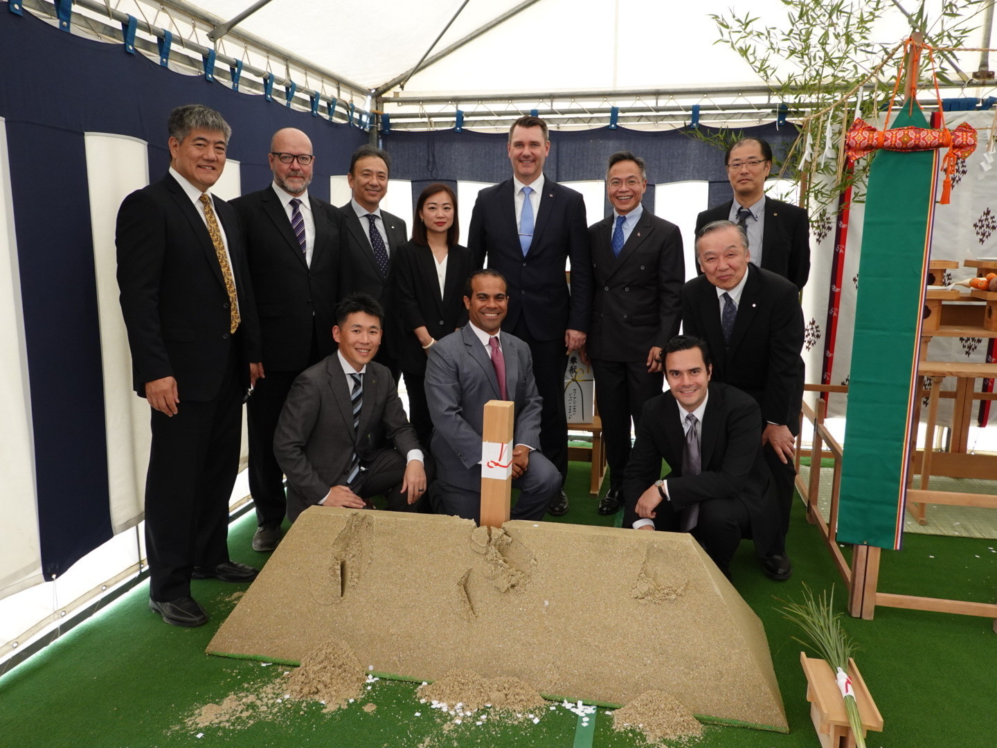 Carnival Corporation officially launched the construction of a new cruise terminal at the port of Sasebo