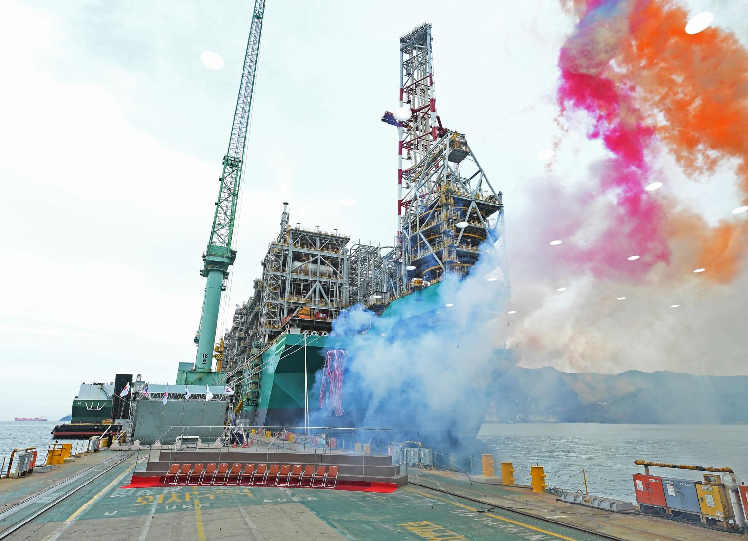Petronas names second FLNG unit in South Korea