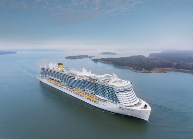 Costa Cruises takes delivery of LNG-powered Costa Smeralda