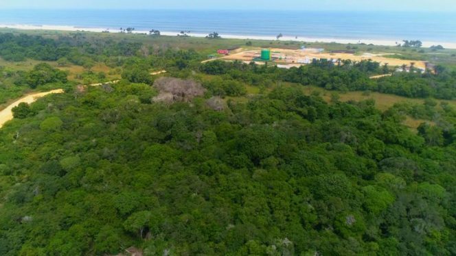 Aerial view of AAOG Congo site / Image AAOG