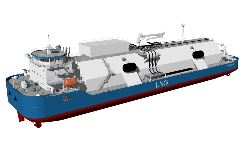 Bureau Veritas approves LNG bunkering vessel design