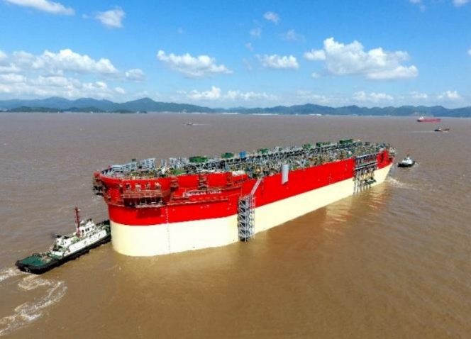 Energean Power FPSO hull