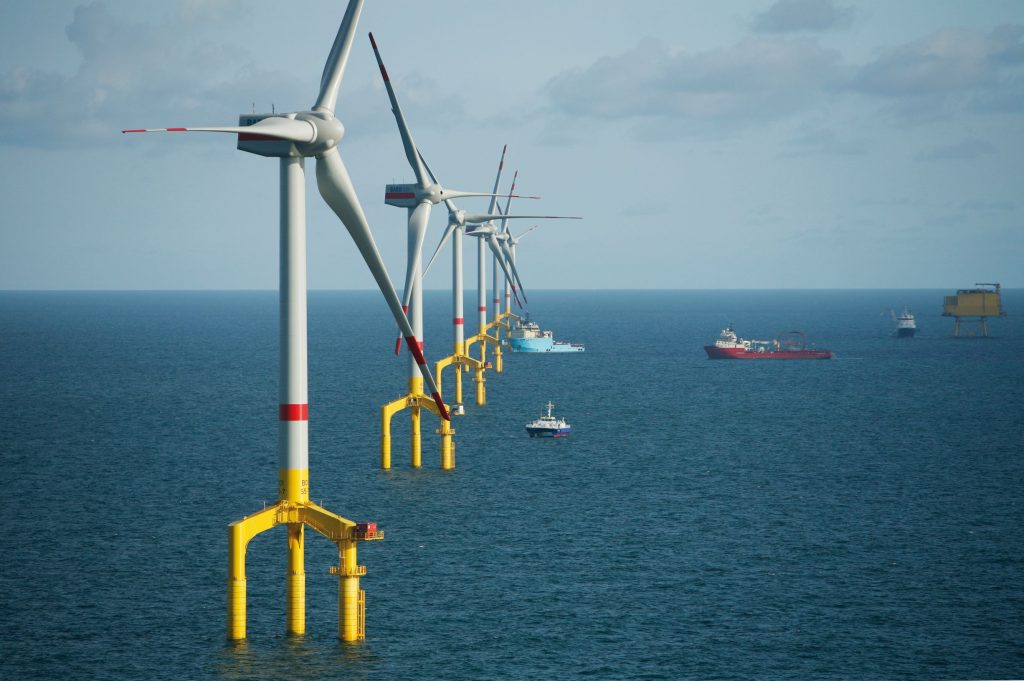 BARD Offshore Wind Turbine North Sea