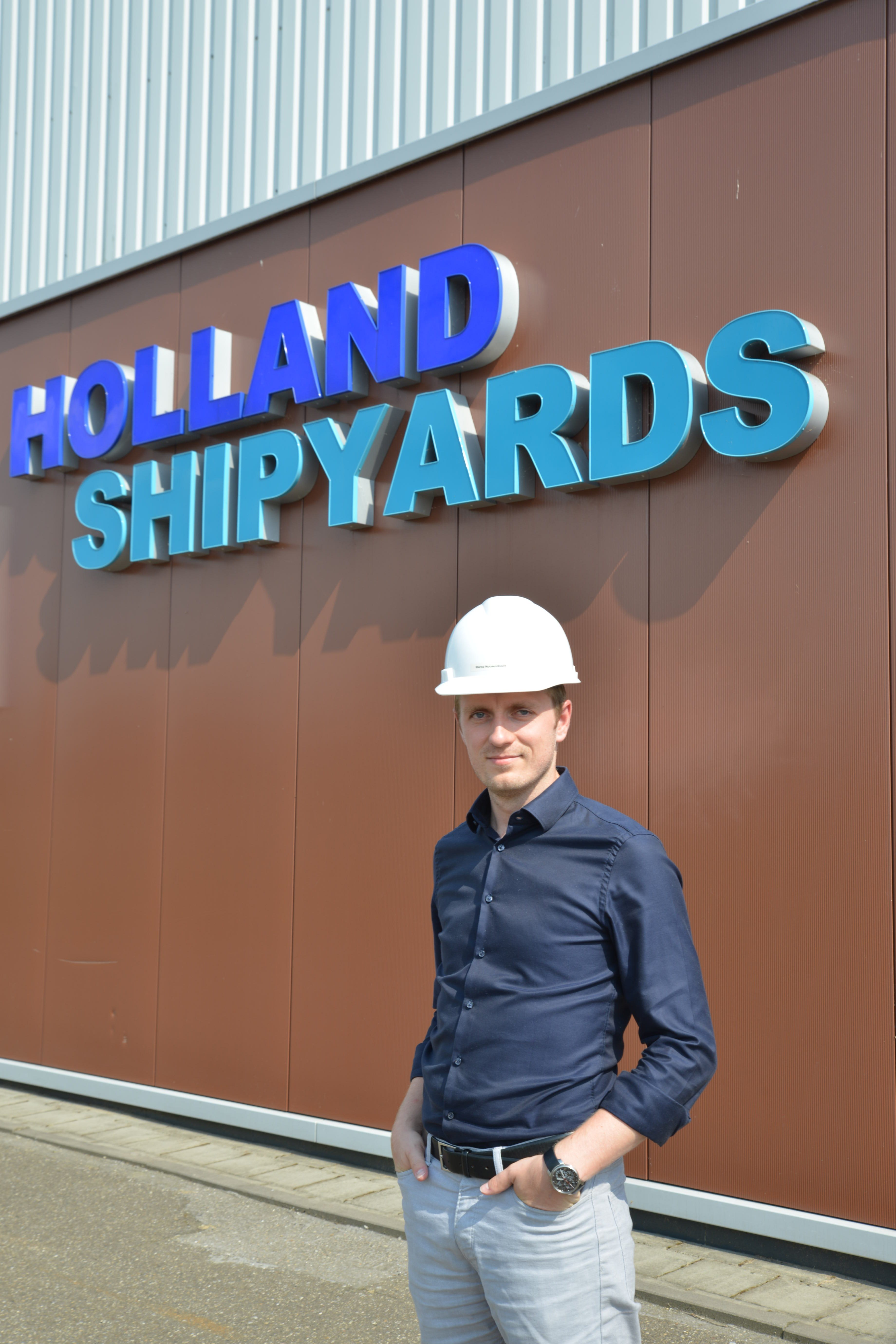 Marco Hogendoorn, Commercial Director of Holland Shipyards Group.