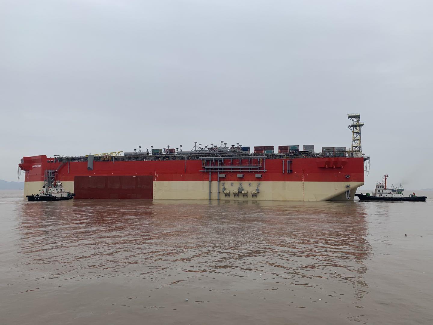 Energean Power FPSO hull