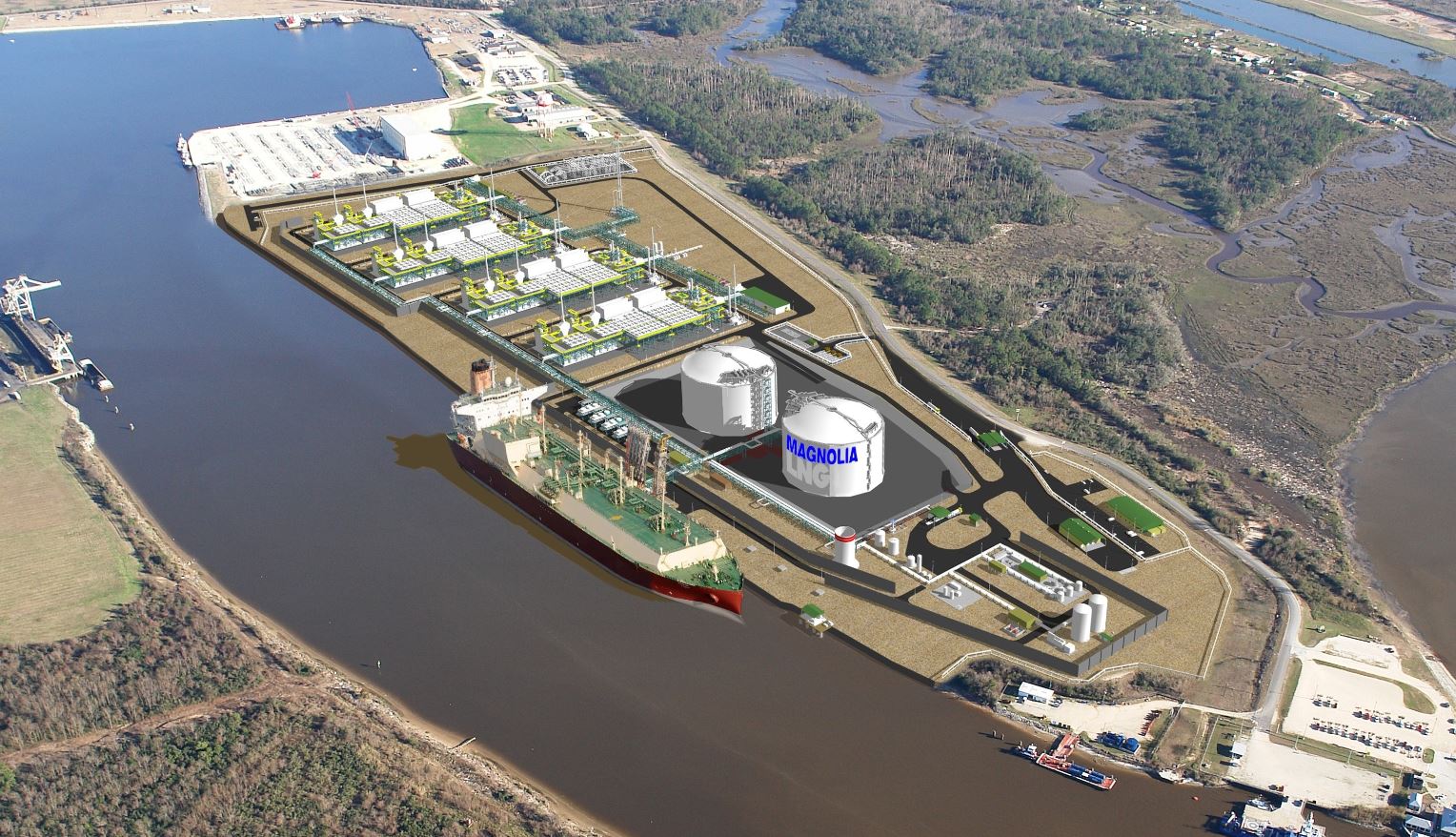 Mganolia LNG export project