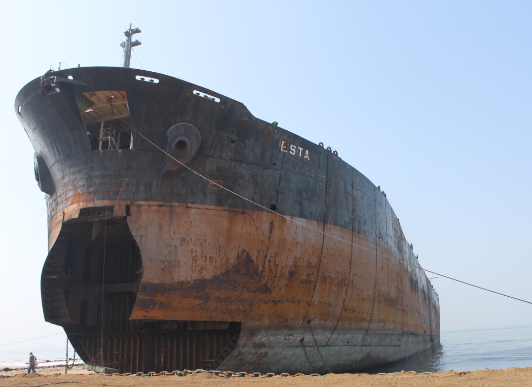 Beaching of vessels in South Asia