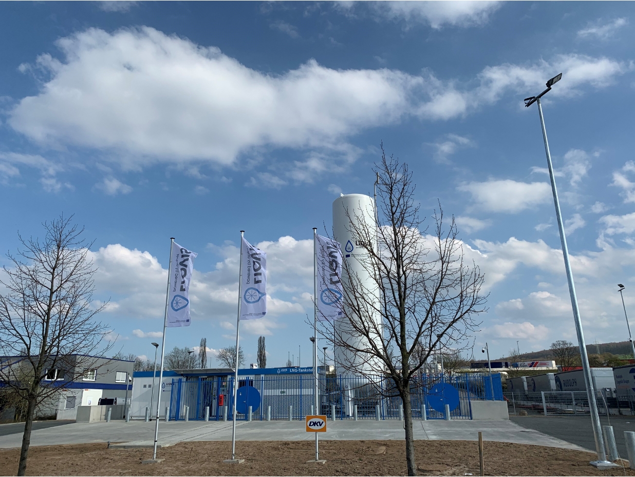 Liqvis opens Kassel LNG filling station
