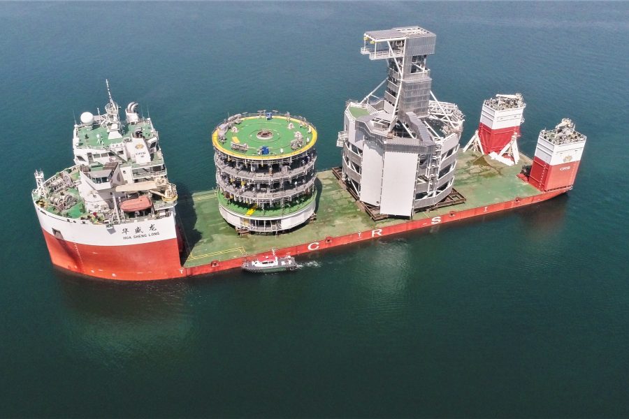 Johan Castberg turret mooring system sailaway