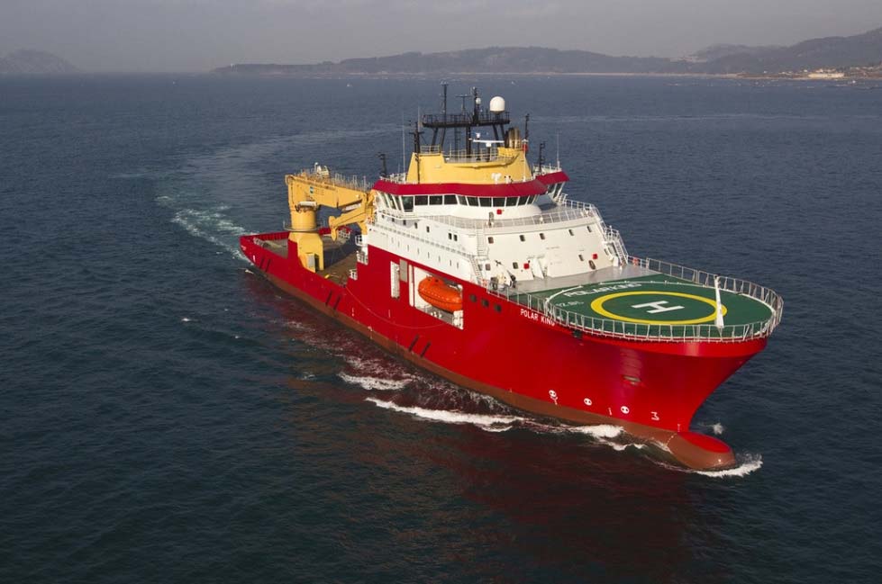 Polar King multipurpose subsea vessel.