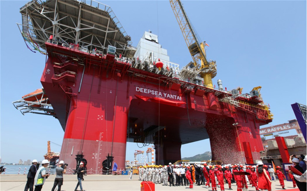 Deepsea Yantai rig; Source: CIMC Raffles