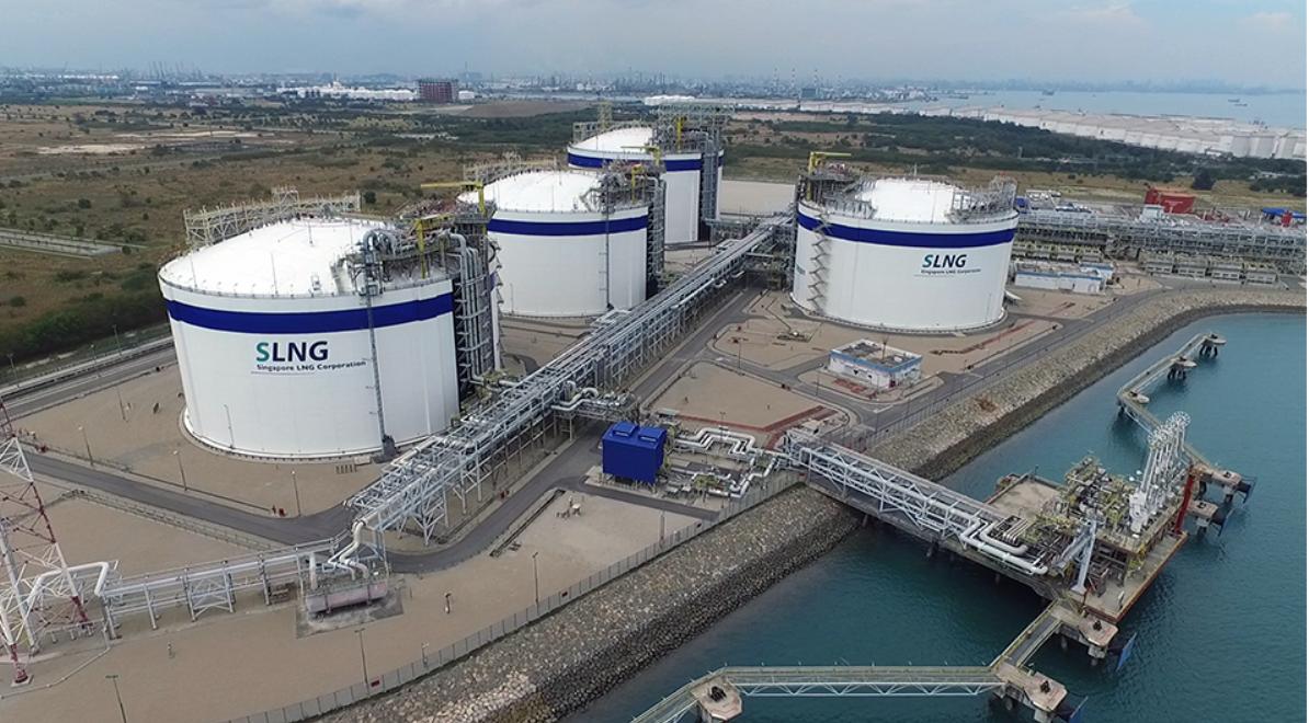 Singapoe LNG terminal