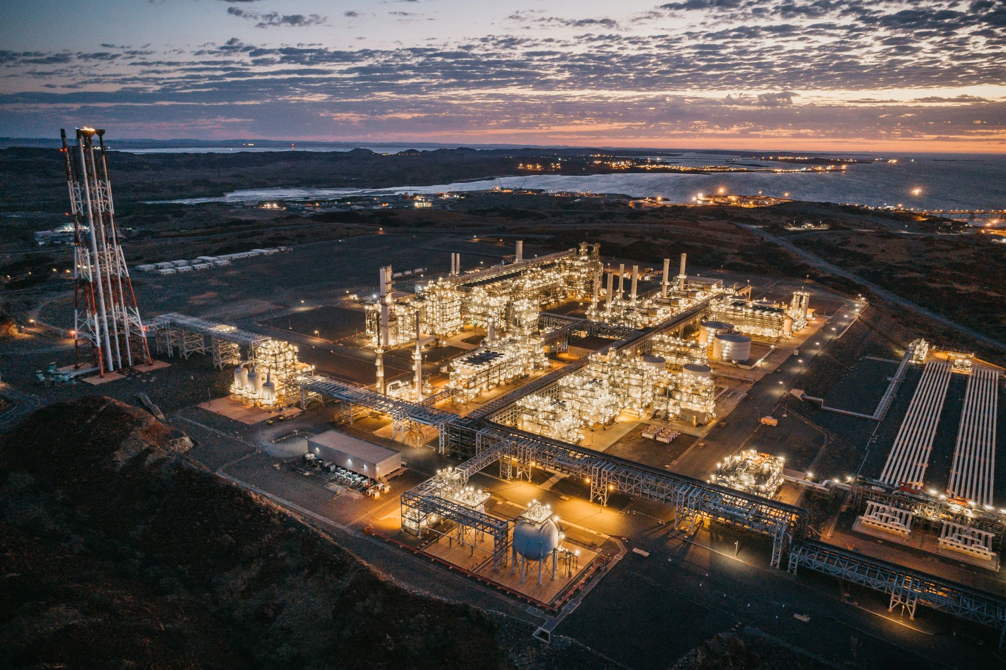 Woodside's Pluto LNG plant