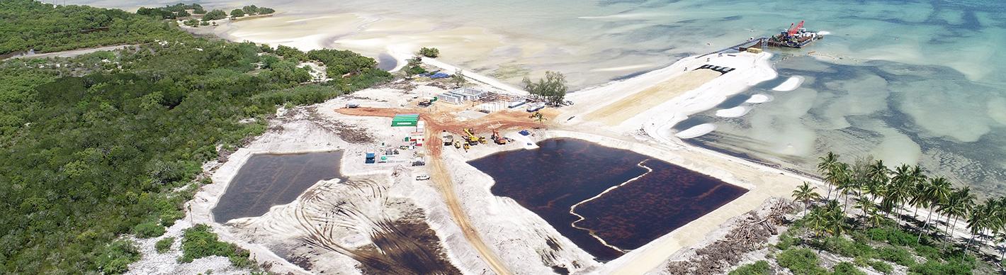 Mozambique LNG site early works