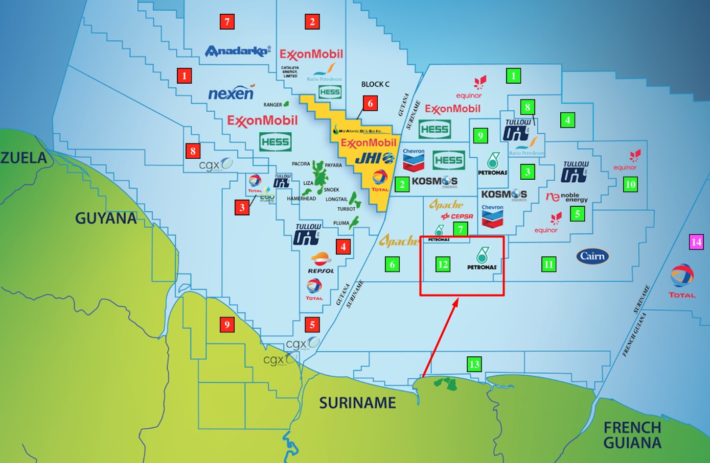 Location of Block 52 (in red); Source: JHI Associates