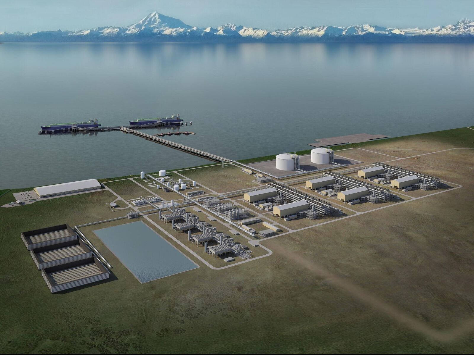 Alaska LNG plant