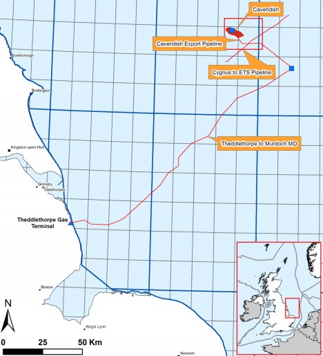 Cavendish map; Source: Ineos