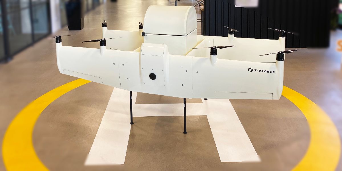 F-drones' 3rd prototype - The Proprietary Drone; Source: F-drones