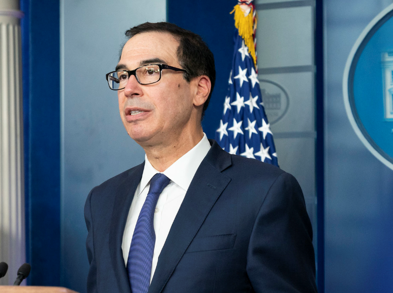 Treasury Secretary Steven T. Mnuchin.