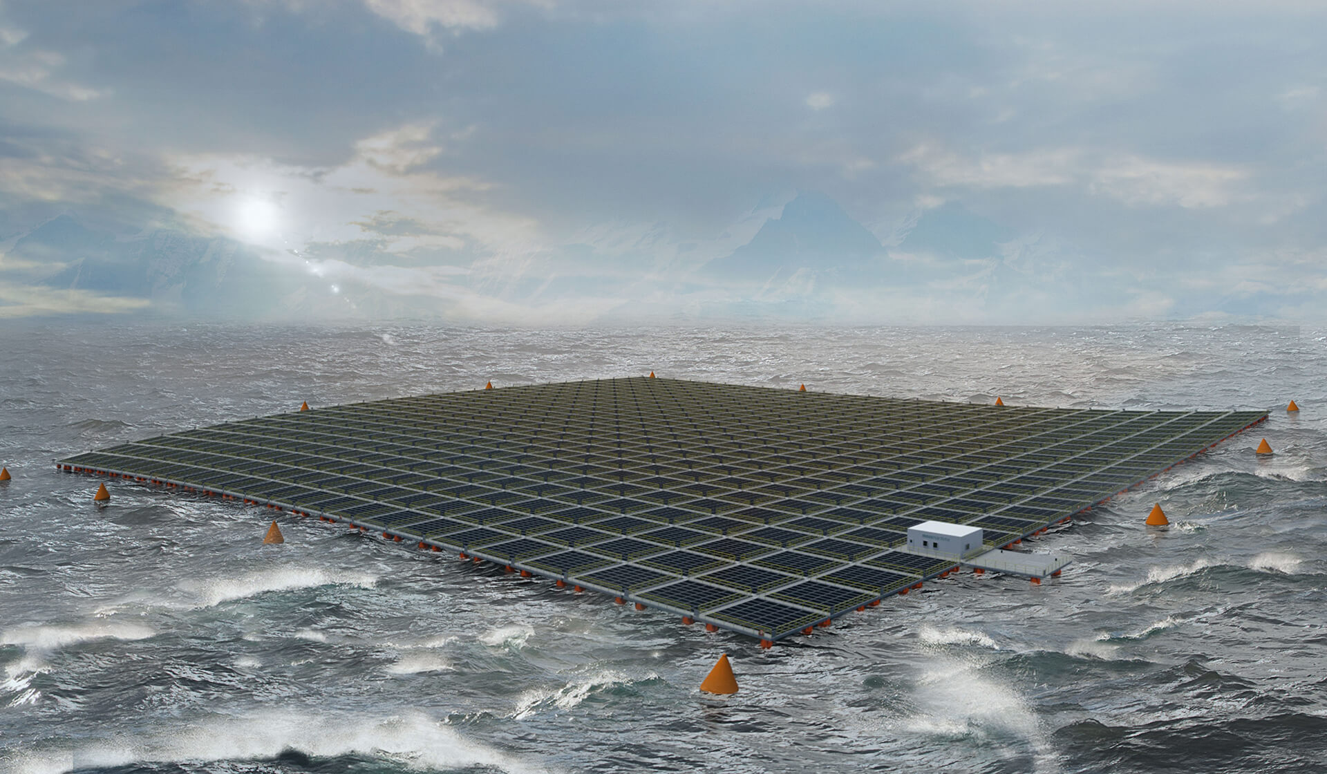 Saipem and Equinor offshore floating solar project
