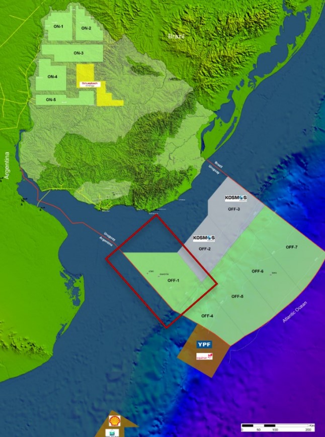 Location of OFF-1 licence; Source: Bahamas Petroleum