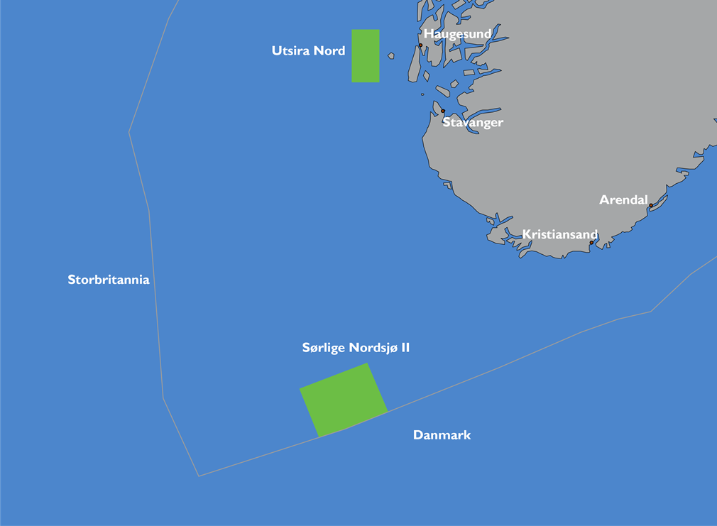 Norway opens two offshore wind areas, 4.5 GW available