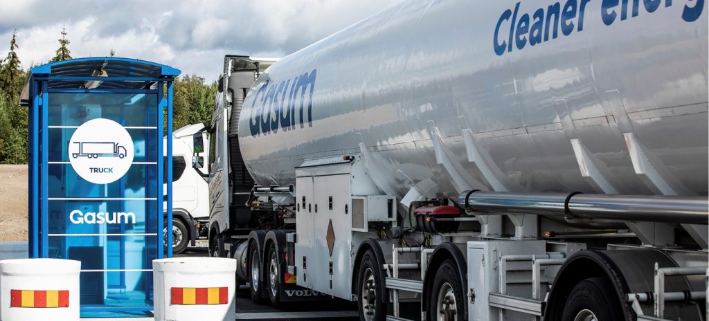 Gasum lines up four new LNG-fueling stations