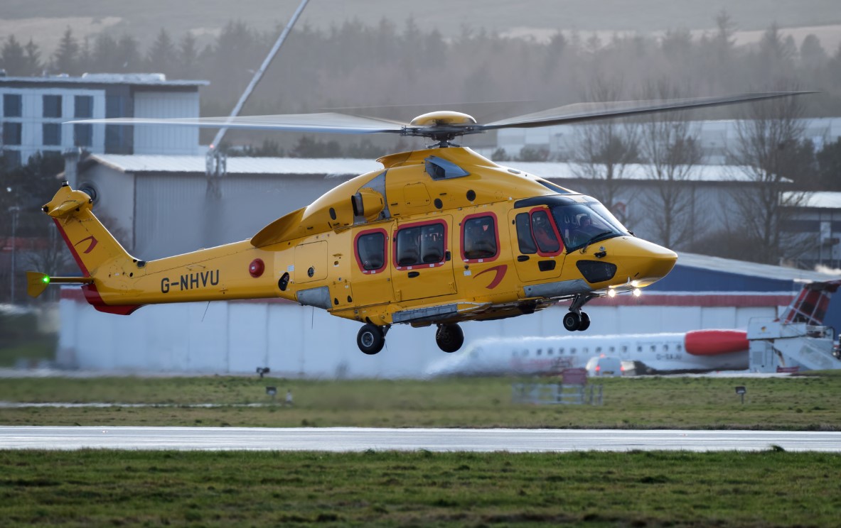 H175 helicopter; Source: NHV