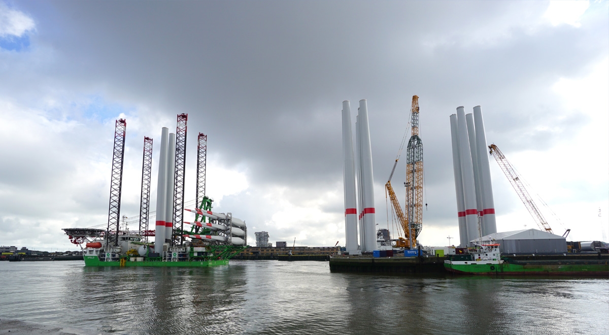 Apollo heads to SeaMade with first turbine sets