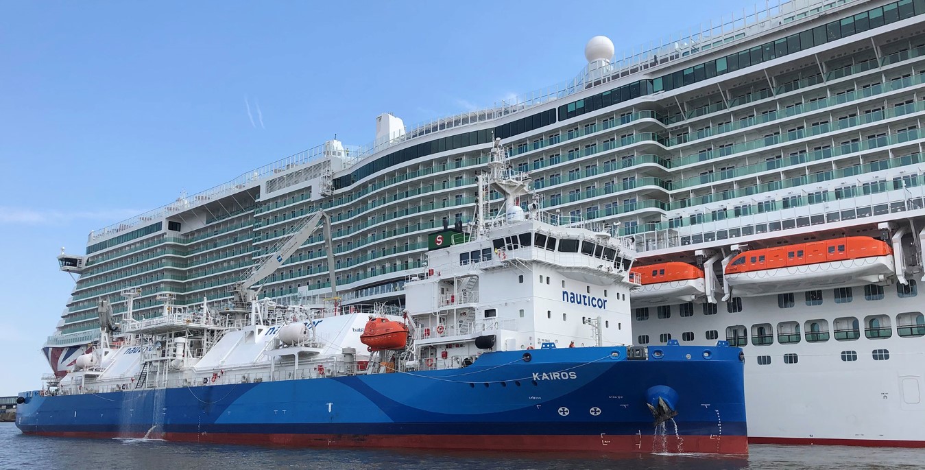 Gasum's Nauticor does first STS LNG bunkering of Iona