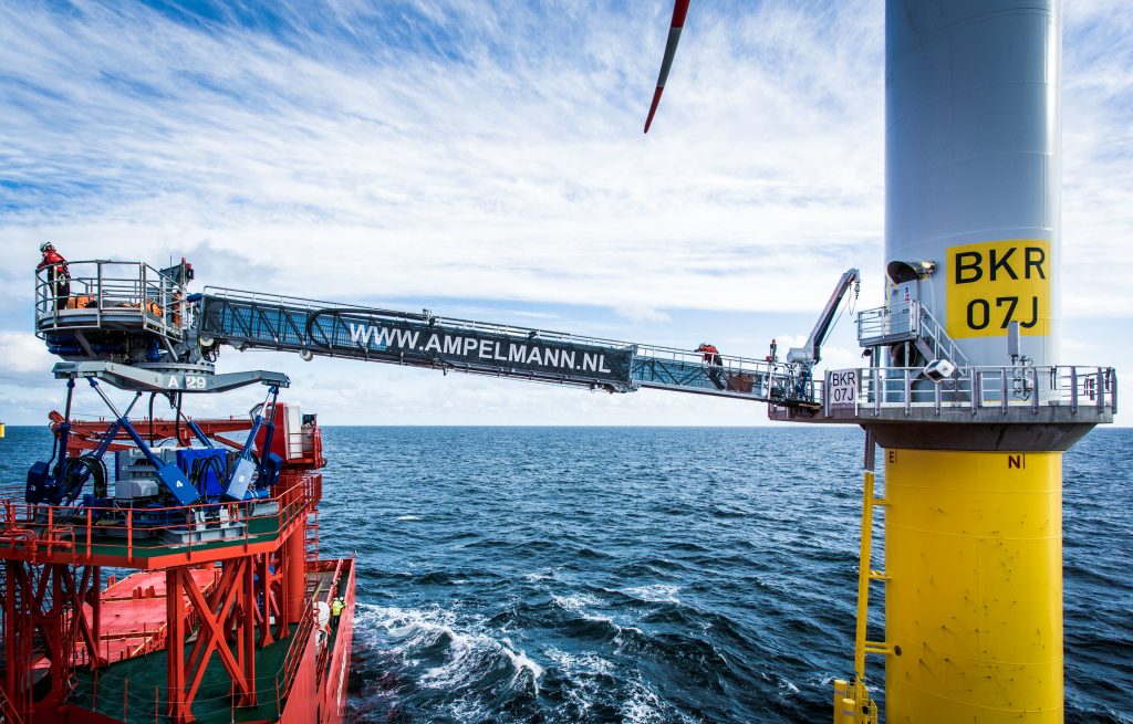 panik høflighed mirakel Ampelmann nets five offshore wind contracts - Offshore Energy