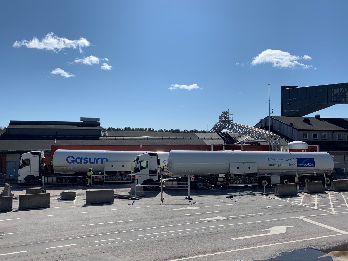 Gasum starts up LNG station in Port of Nynäshamn