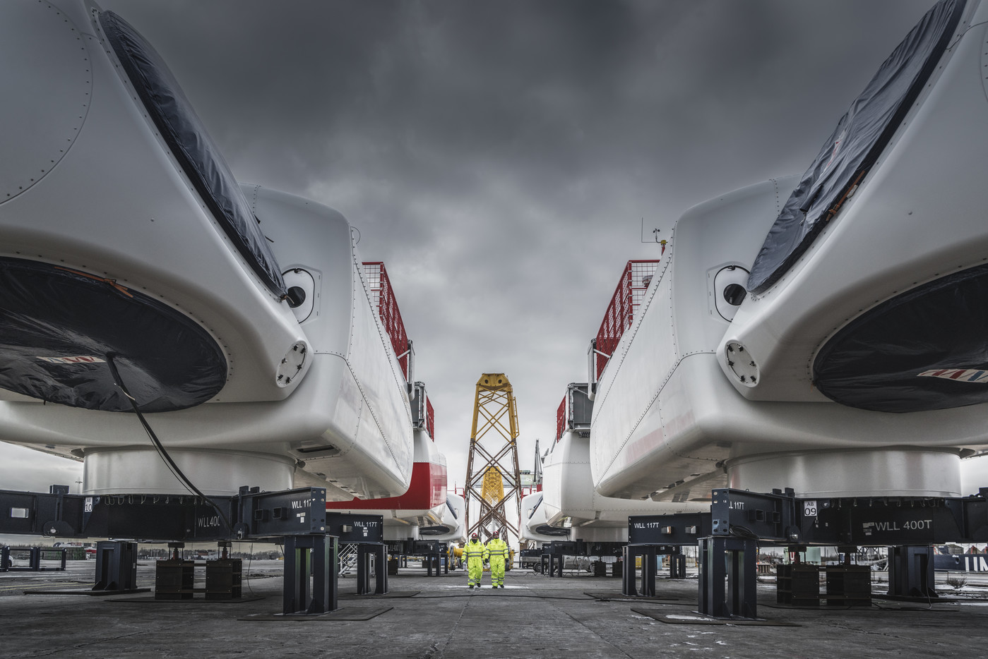 MHI Vestas Offshore Wind nacelle assembly facility is located in Lindø on the Danish island of Funen.