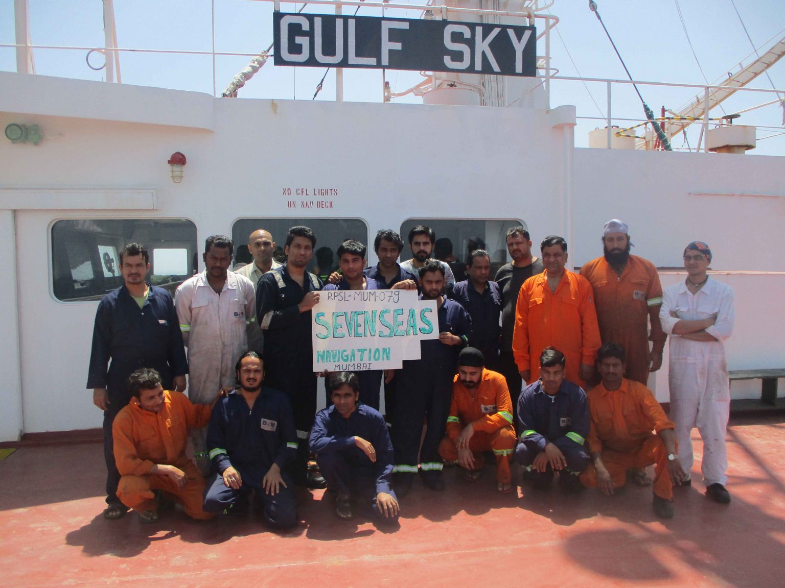 Crew of Gulf Sky