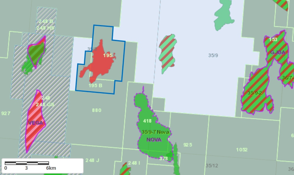 PL195 and PL195 B licences map