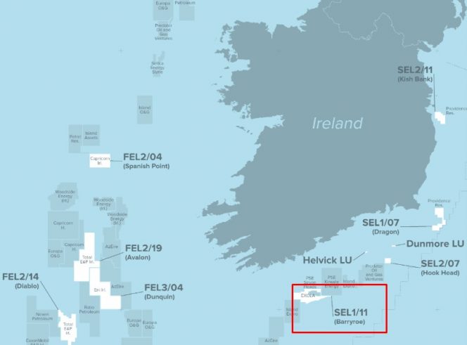 Barryroe map; Source: Providence