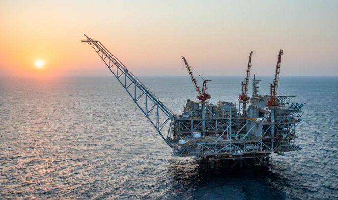 Noble Energy’s Leviathan platform in Israel