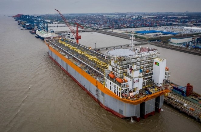 FPSO under construction; Source: SBM